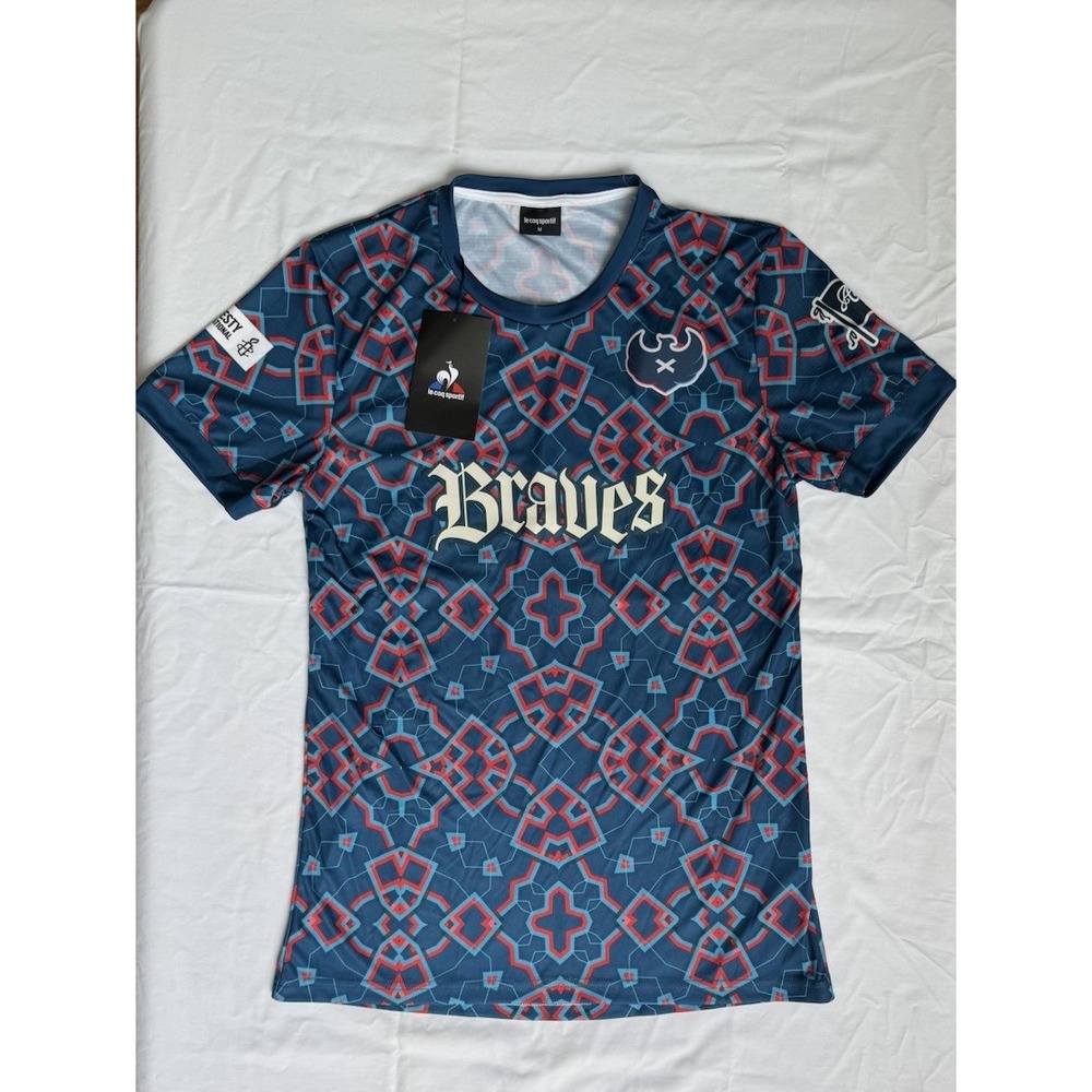 Le Coq Sportif Caledonian Braves FC 2024-25 Match Shirt Soccer Jersey Mens M